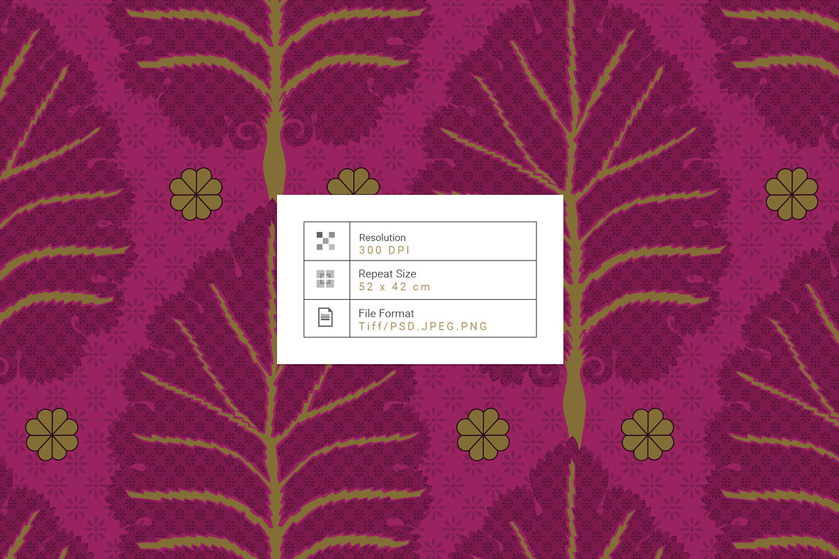 Regio., Exquisite & Luxury Prints, a Pattern Graphic by Pink Linen (Photo 3 of 12)