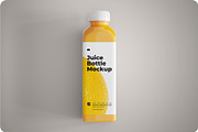 Square Juice Bottle Mockup - 5 PSD, a Packaging Mockup by Muhazdinata (Thumbnail 4 of 7)