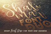 Shalimar Font Duo, a Script Font by Deeezy (Thumbnail 4 of 7)
