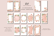 Boho Instagram Story Canva Templates, a Social Media Template by beatriceviyiwi (Thumbnail 2 of 4)