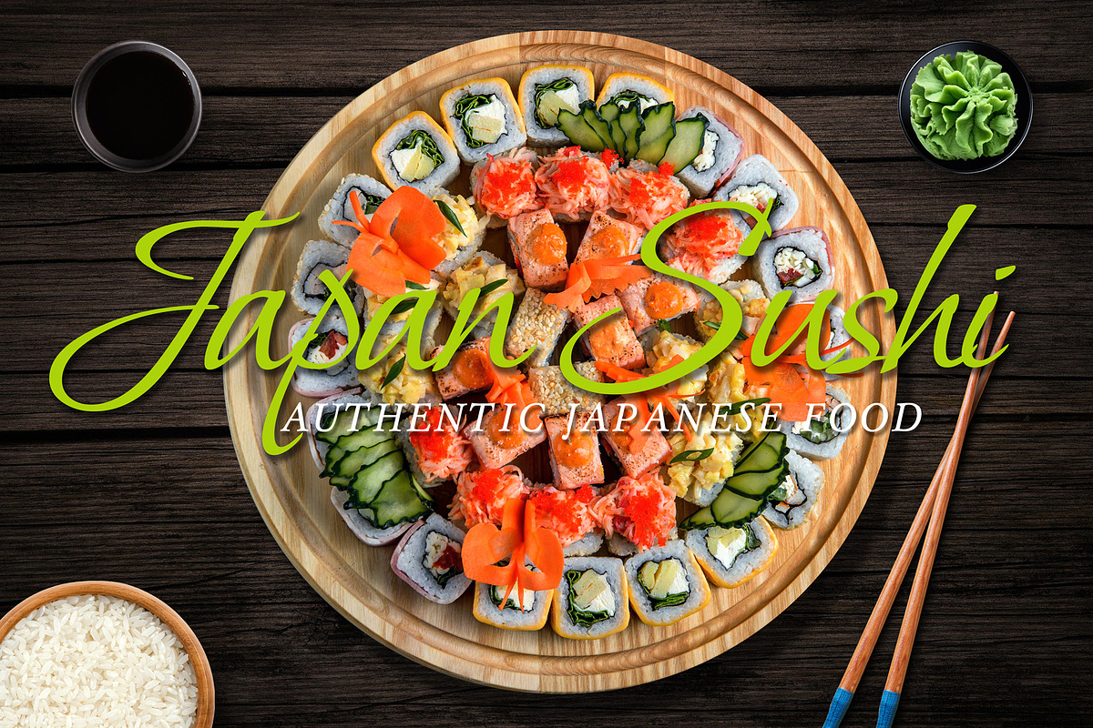 Sushi Mockup Template Creator, a Cups & Container Mockup by PSD Market (Photo 1 of 17)
