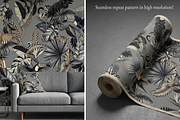 Indigo Jungle Tropical Seamles 2026, a Pattern Graphic by Luiz da Rolt Grathwohl (Thumbnail 14 of 24)