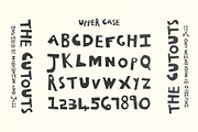 The Cutouts - Collage Display Font, a Handwritten Font by Madeline ODonoghue Design (Thumbnail 8 of 9)