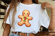 Festive Gingerbread Cookie Set Clipa, an Illustration by CrexoraLab (Thumbnail 4 of 5)