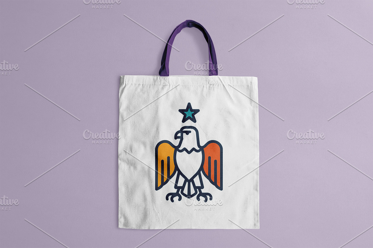 Bold Patriotic Eagle Logo Symbol, a Branding & Logo Template by Vectorium Studio (Photo 2 of 2)