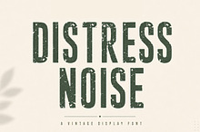 Distress Noise – Vintage Font