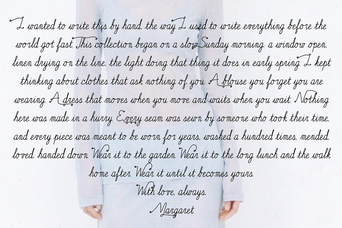 Margaret - Textured Handwritten Font, a Handwritten Font by Lilithcollageart (Photo 6 of 9)