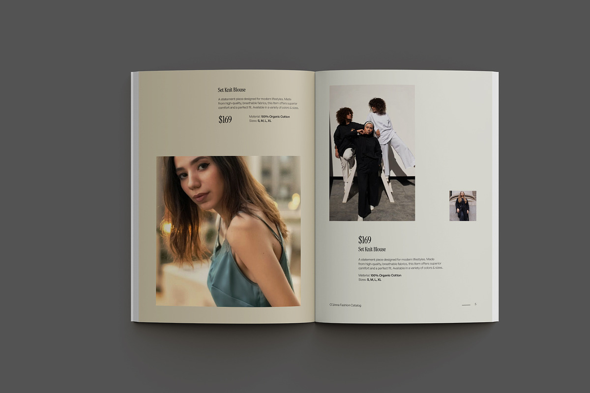 Fashion Catalog Template preview 4