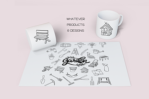 Garden Doodles - Dingbats Font