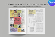 Monthly Newsletter Template Canva, a Magazine Template by Oshin Design (Thumbnail 4 of 8)