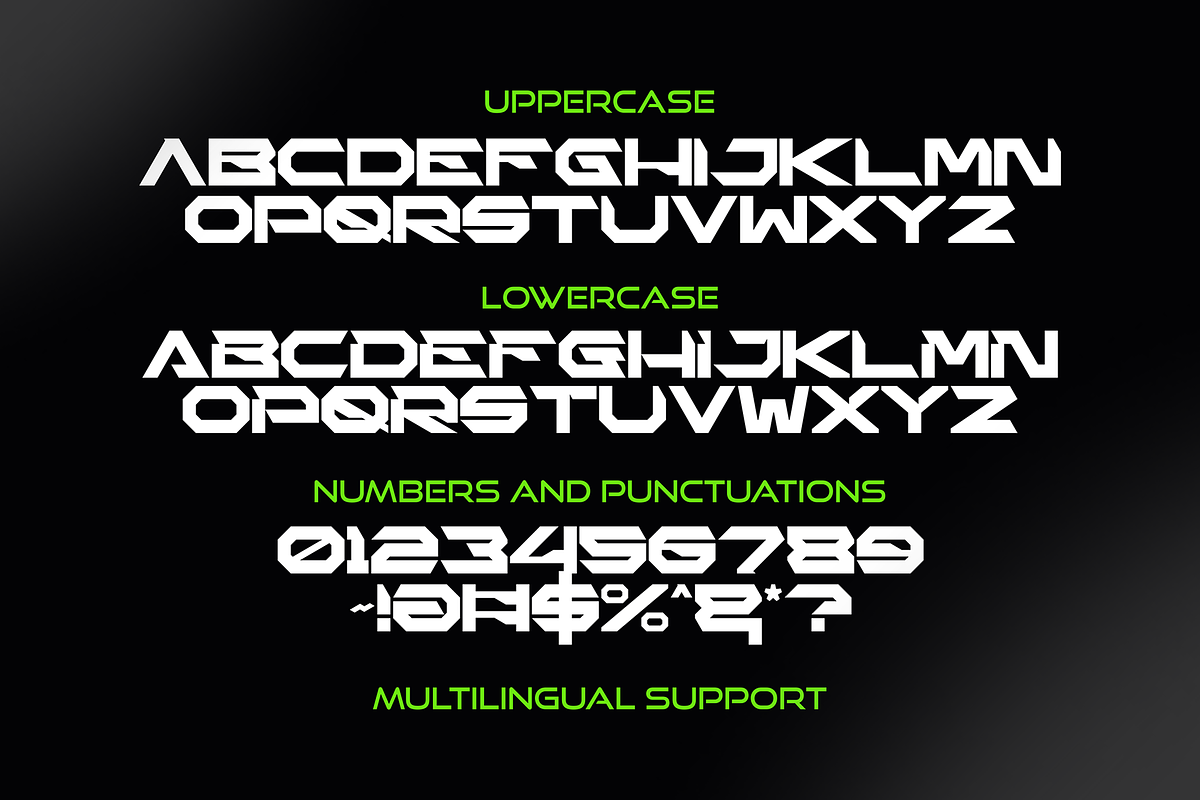 Heat Robox – Futuristic Font, a Symbol Font by figuree studio (Photo 5 of 10)