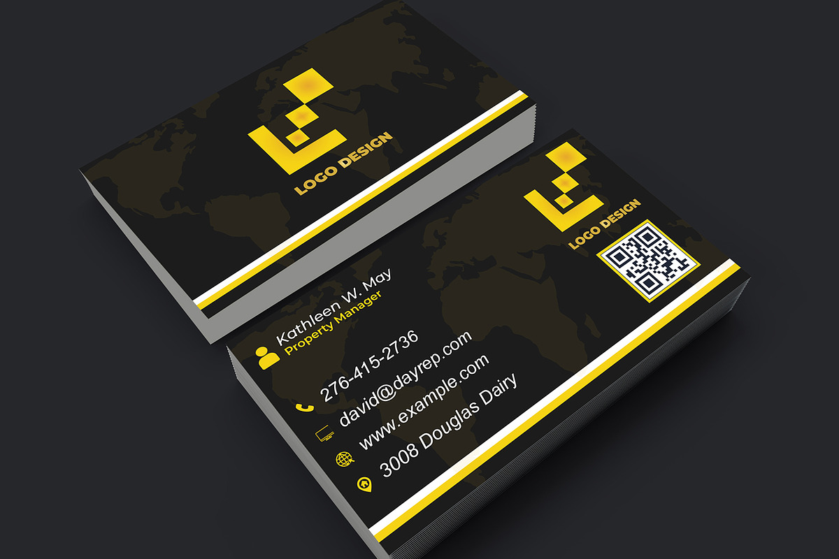 Premium Corporate Card PSD preview 6
