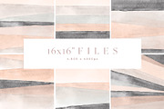 6 Watercolor Backgrounds-Stripes, a Texture Graphic by Basia Stryjecka (Thumbnail 8 of 8)