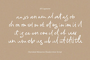 Cherished Memories Handwritten Font, a Handwritten Font by Littlehand (Thumbnail 5 of 9)
