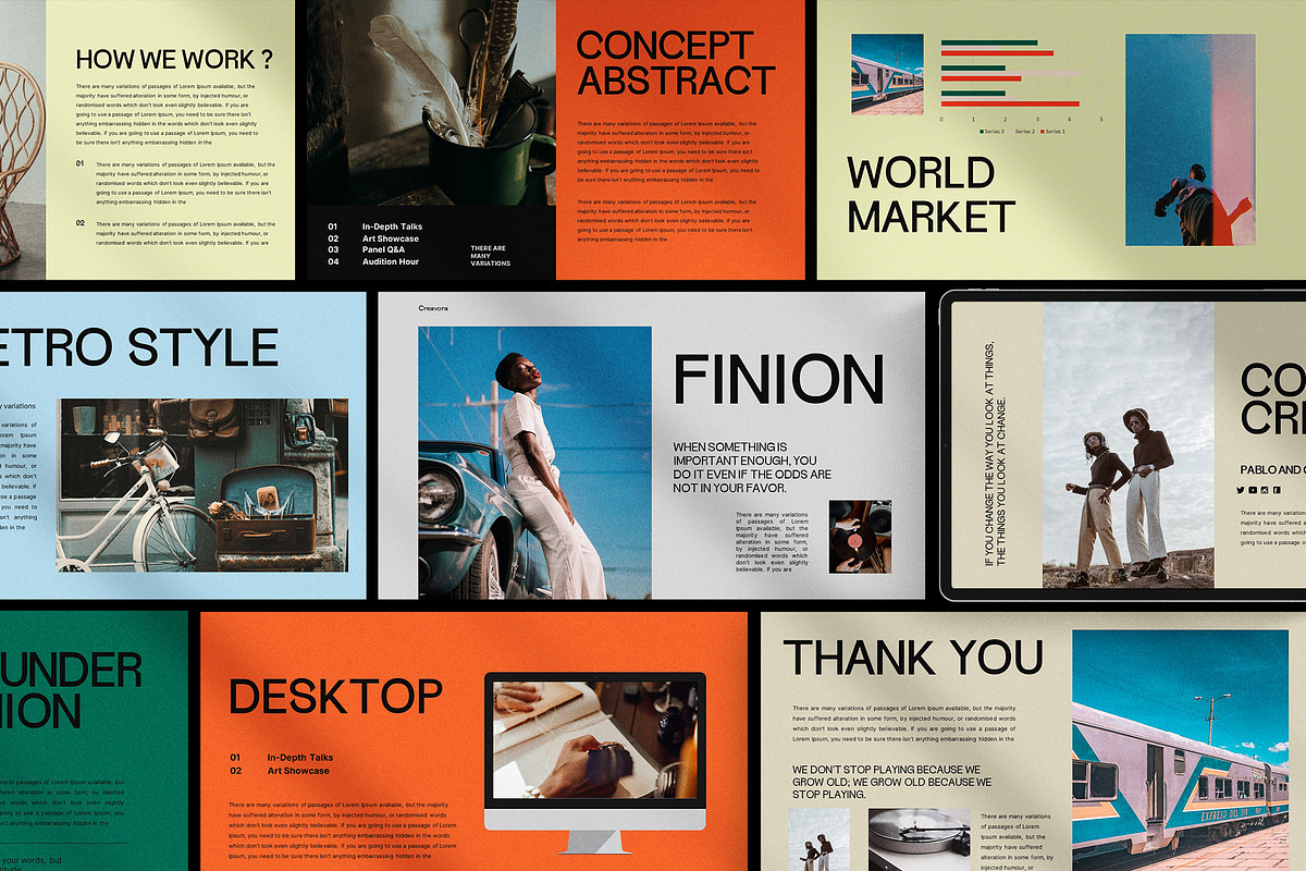 Funion - Keynote Presentation, a Presentation Template by Creavora (Photo 1 of 7)