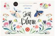 Just bloom, butterflies bundle, a Graphic by Letto studio (Thumbnail 1 of 11)
