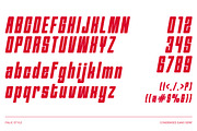 Quante Condensed | Bold Sans Serif, a Sans Serif Font by Mahesans Co (Thumbnail 8 of 10)