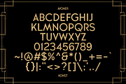 Avoner - Art Deco Fonts, a Sans Serif Font by Konstantine Studio (Thumbnail 3 of 3)