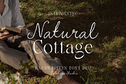 Natural Cottage - Handmade Font Duo, a Serif Font by Bale Type (Thumbnail 1 of 12)
