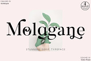 Molagane | Fancy Serif Typeface, a Serif Font by Qaratype (Thumbnail 1 of 26)