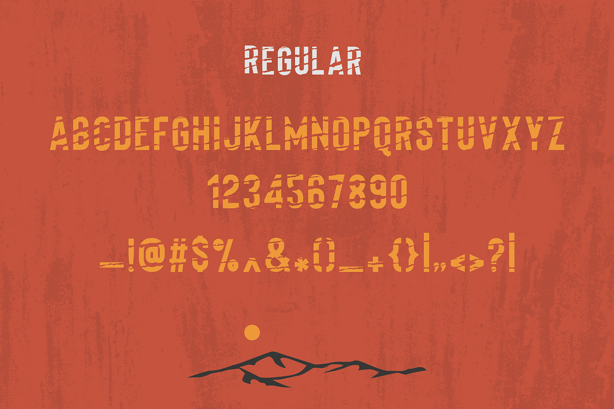 Dirt Claw Display Font, a Sans Serif Font by Blendient (Photo 3 of 6)