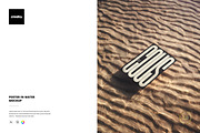 Poster in Water Mockup, a Mockup by creatsy5 (Thumbnail 1 of 3)