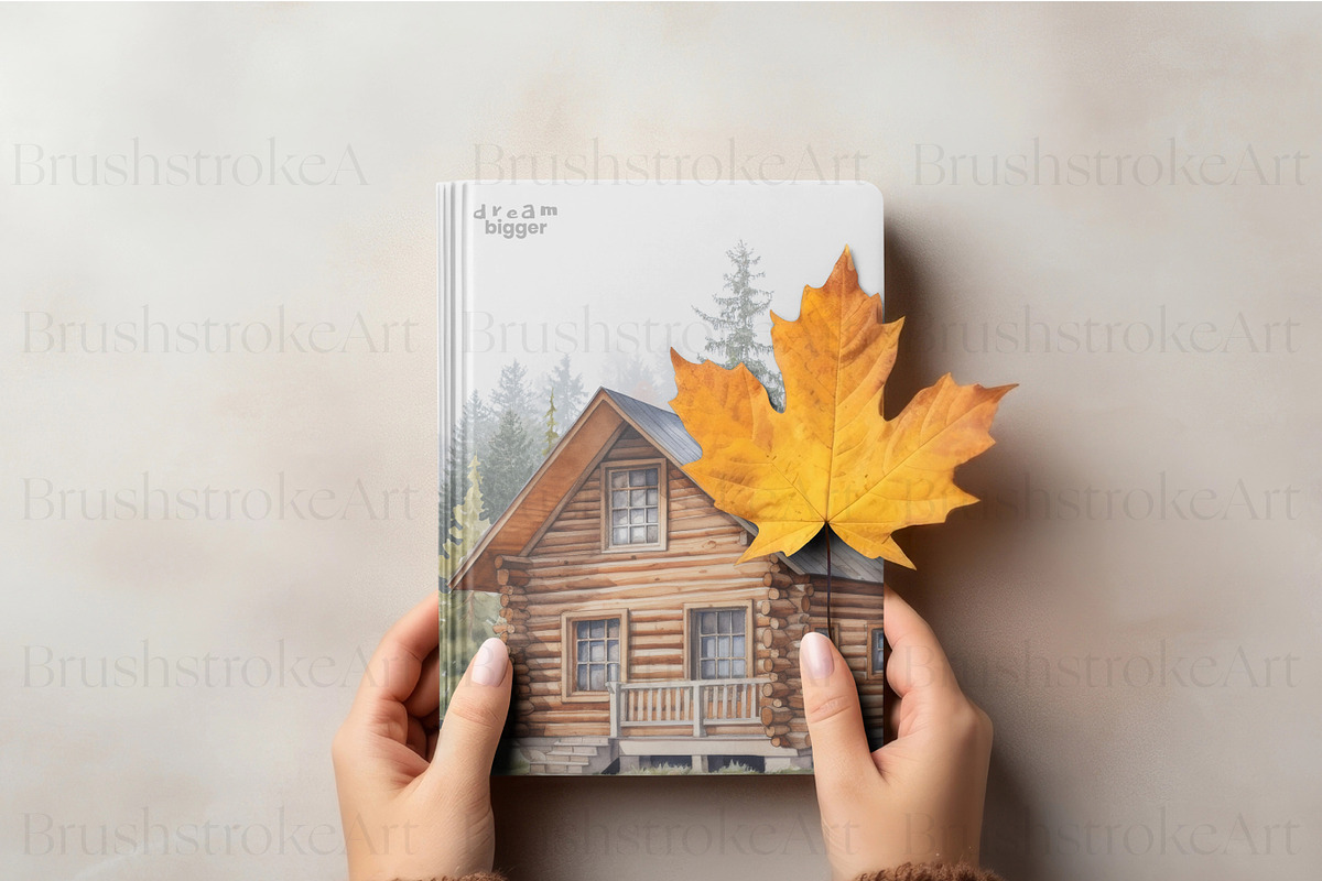 Watercolor Houses Clipart, Townhouse, a Decorative Illustration by BrushstrokeArtGB (Photo 7 of 10)