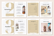 Bachelorette Itinerary Template, a Magazine Template by 3.14&Co (Thumbnail 6 of 9)