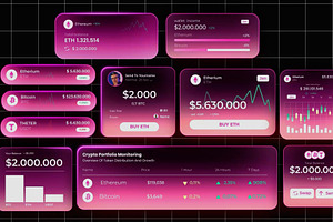 Crypto Wallet Infographic, a Social Media Template by Loin Studio