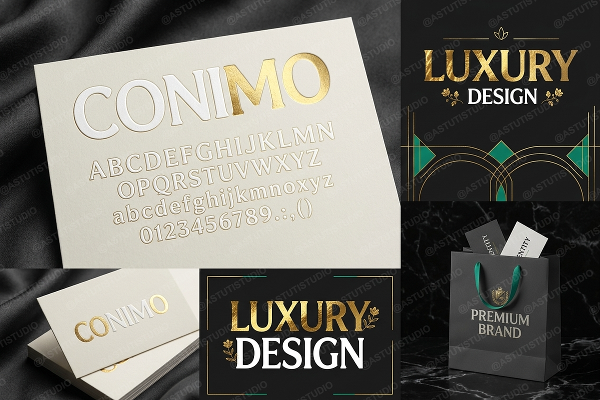 Conimo | A Refined Modern Serif Type, a Serif Font by Astuti Studio (Photo 15 of 23)
