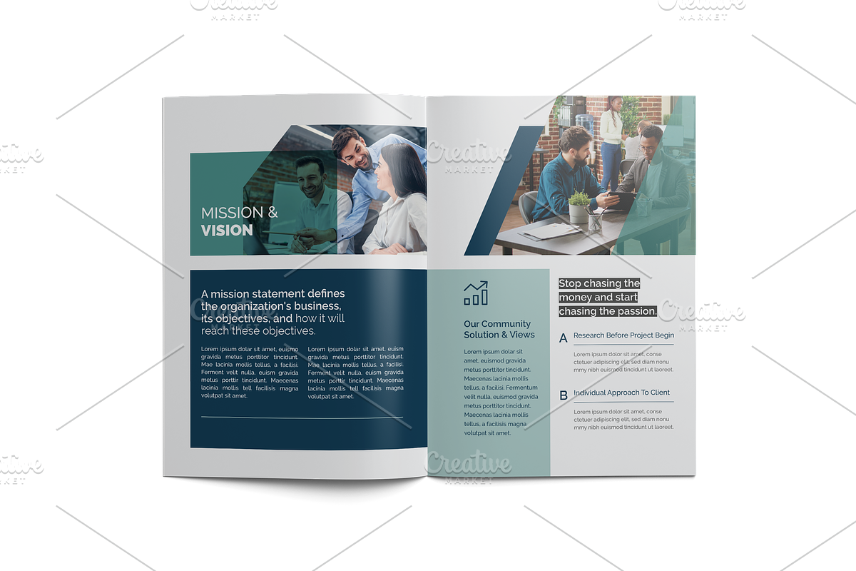 Corporate Bifold Brochure, a Brochure Template by Cristal Pioneer (Photo 6 of 6)