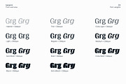 Gargenic, a Sans Serif Font by Zafara Studios (Thumbnail 2 of 12)