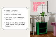 Modern Interior Frame Mockups APRIL, a Household Mockup by Bonumo (Thumbnail 3 of 10)