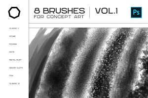 Brushes For Concept Art Vol. 1