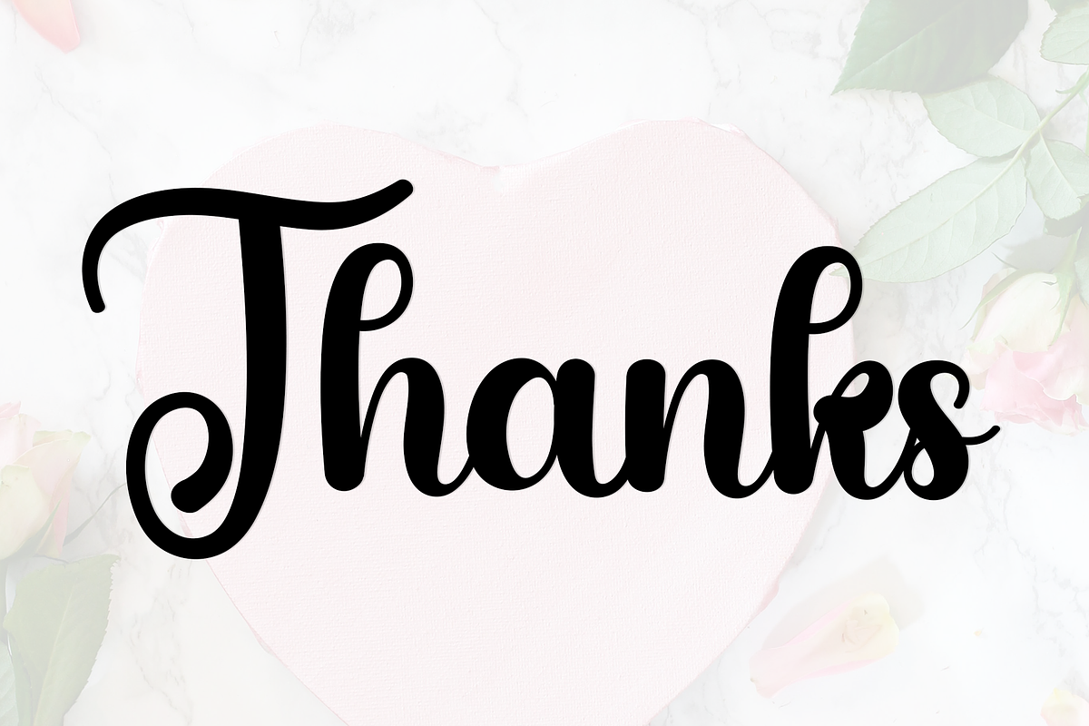 Sweet Heart, a Handwritten Font by FreshTypeINK (Photo 6 of 8)