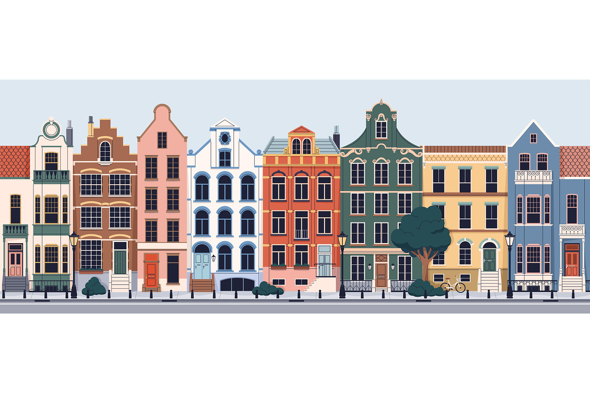 Old UK houses, English architecture, an Object Illustration by Good Studio (Photo 2 of 6)