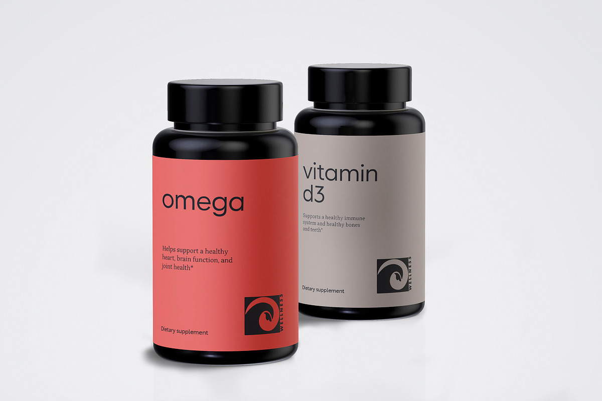 SUPPLEMENT BOTTLE MOCKUP, a Packaging Mockup by GraphicWave (Photo 6 of 10)