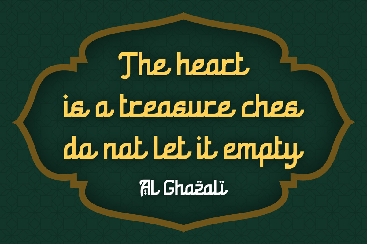 Al Ghazali - Arabic Style Font, a Font by Typebae (Photo 3 of 5)