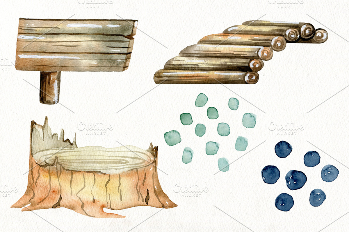 70% off. Bundle. Woodland animals., an Animal Illustration by TaPilipa (Photo 35 of 38)