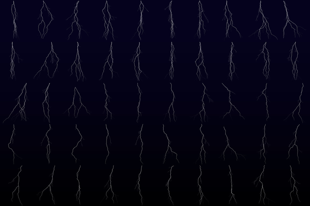 Lightning Bolt Png Collection, an Object Graphic by Digital Studio (Photo 2 of 2)