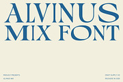 Alvinus Mix, a Serif Font by Craft Supply Co. (Thumbnail 1 of 8)