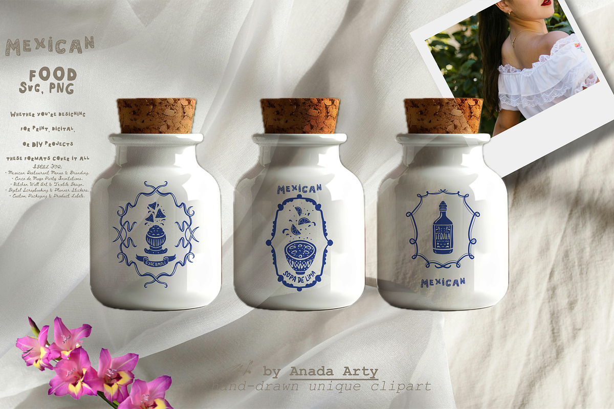 Mexican food collection, a Food Illustration by Anada Arty (Photo 8 of 12)