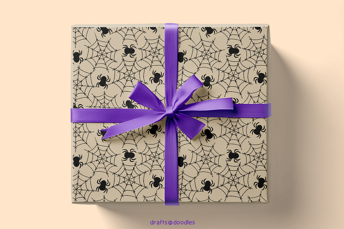 Halloween Line Art Graphics Set, a Pattern Graphic by Drafts n Doodles (Photo 12 of 12)