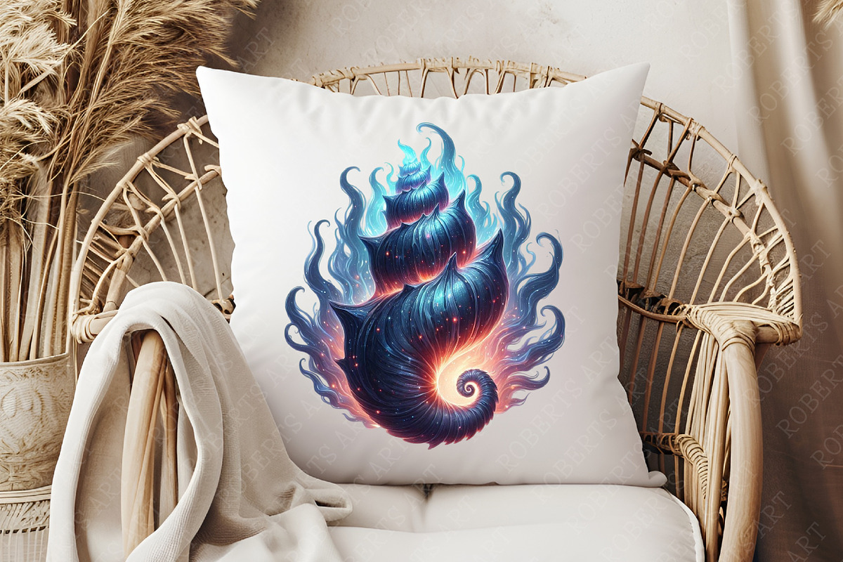 Magical Ocean Sublimation Clipart, an Illustration by RobertsArt (Photo 2 of 7)