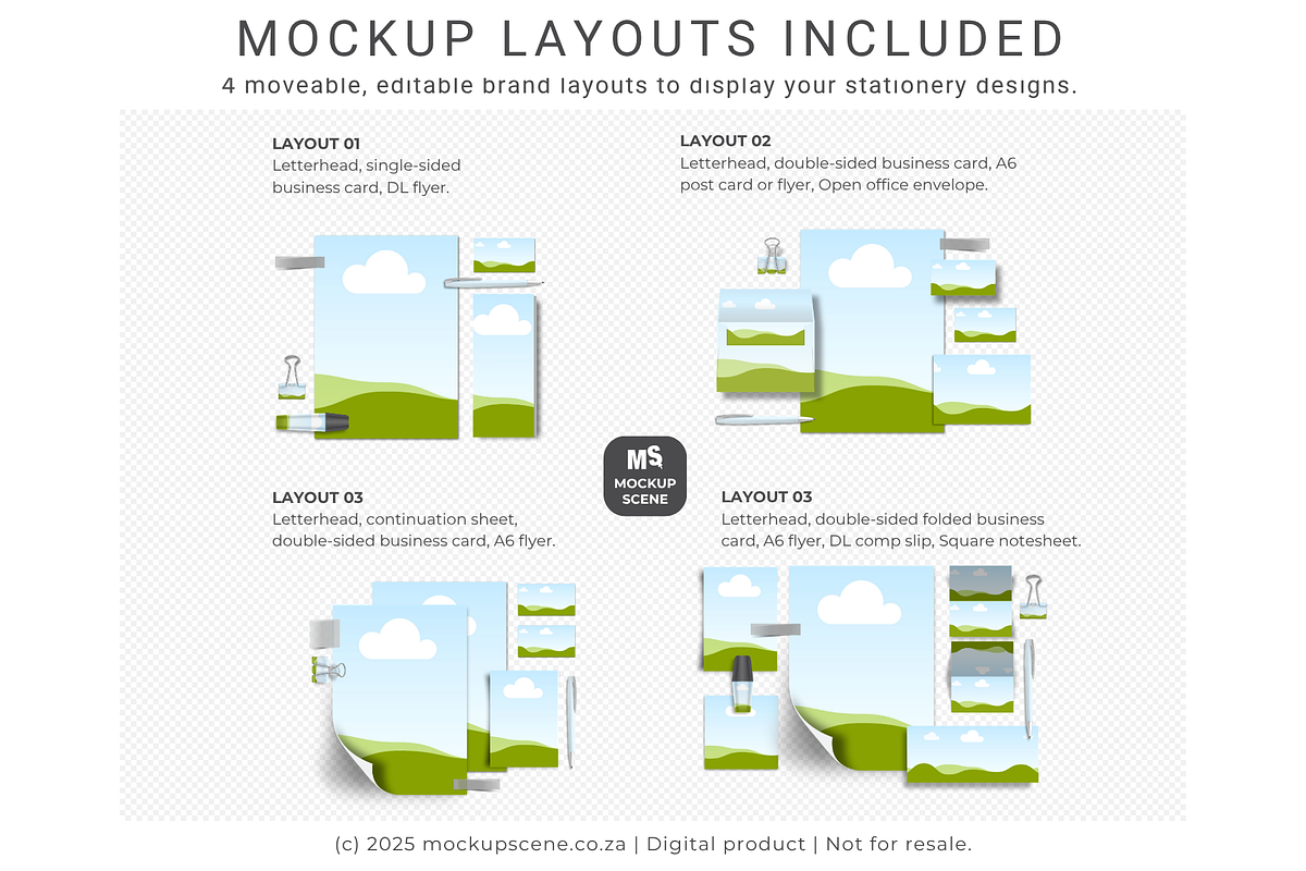 Brand Identity Canva Smart Mockup, a Mockup by Mockup Scene (Photo 2 of 11)