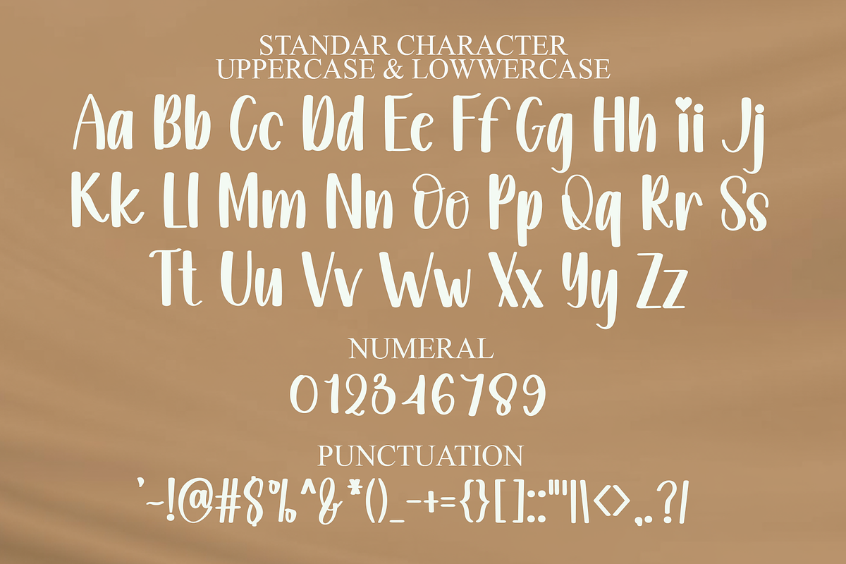 Knitting Handmade, a Handwritten Font by InermediaSTUDIO (Photo 9 of 9)