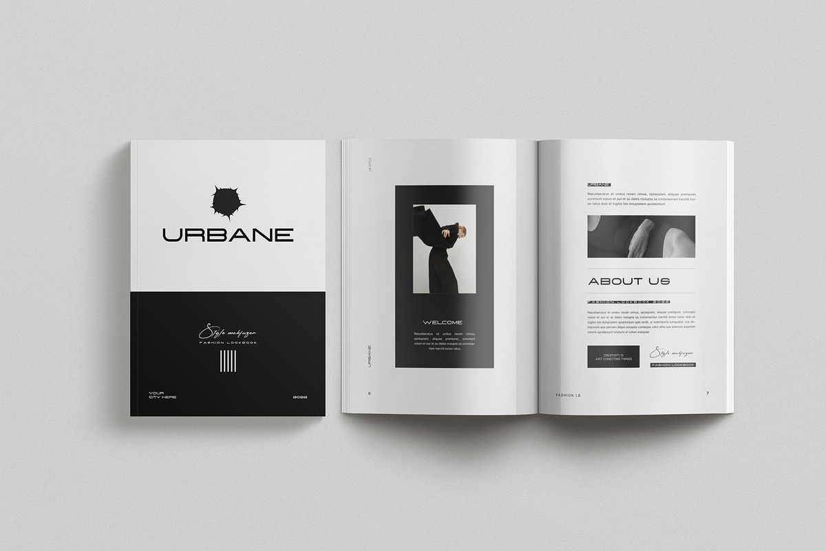 Minimal Fashion Look Book