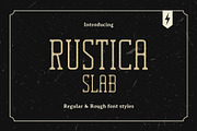 Rustica Slab Font, a Slab Serif Font by FlashGraphics (Thumbnail 1 of 6)