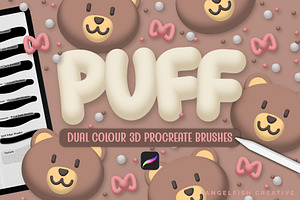Puff 3D Brushes for Procreate