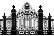 Decorative Iron Gate Bundle, a Decorative Illustration by Designer_Momina (Thumbnail 14 of 26)
